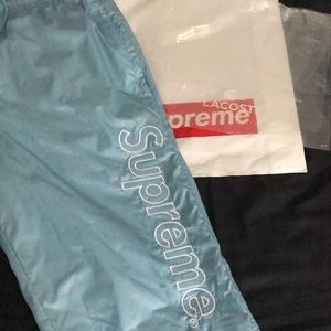 Supreme x Lacoste wind pants